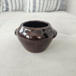 Vintage Small Bean Pot USA On Bottom.
